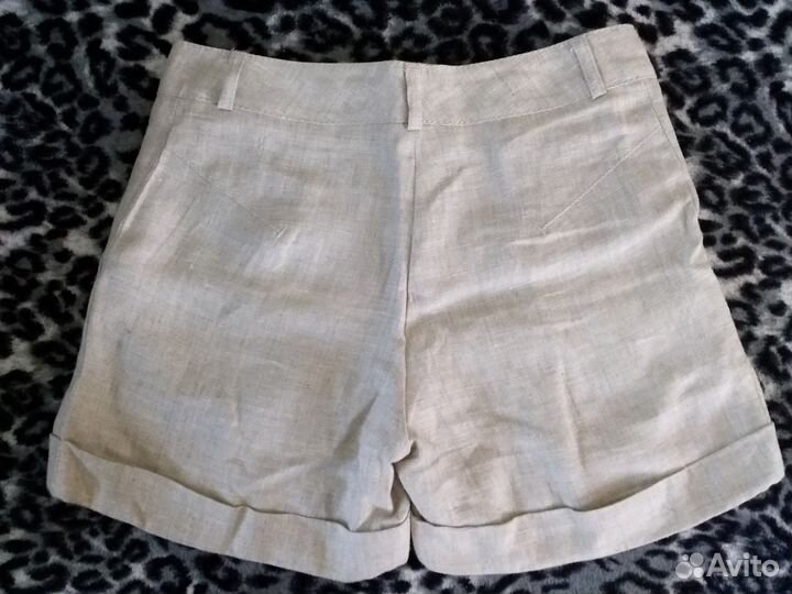 Шорты льняные для девочки10-12лет