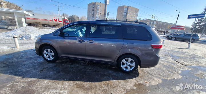 Toyota Sienna 3.5 AT, 2017, 154 000 км