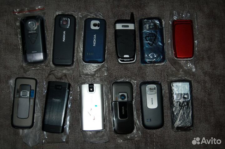 Лот корпусов на телефоны Nokia
