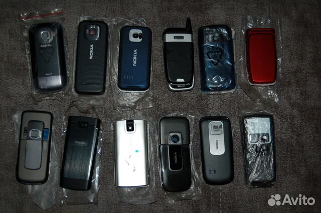 Лот корпусов на телефоны Nokia