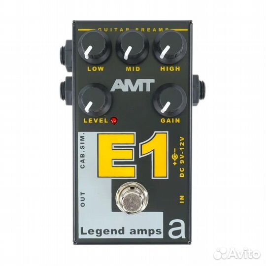 AMT E1 (engl) Legend Amps Preamp (Новый)