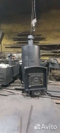 Печь из газовой трубы