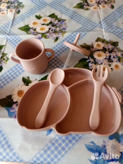 Набор посуды силиконовый