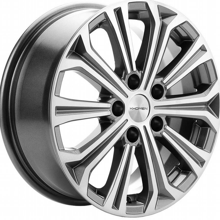 Диски Khomen KHW1610 6.5x16 5x115 ET41 D70.1 Gray-FP