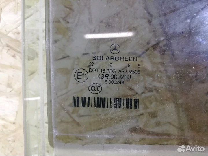 Стекло двери заднее правое Mercedes-Benz S-Class