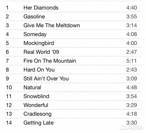 Rob Thomas - Cradlesong CD Rus