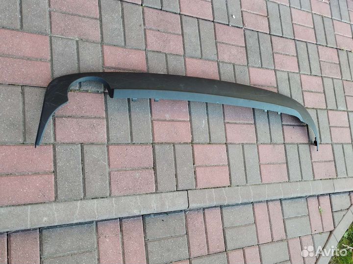 Юбка заднего бампера Mercedes W212