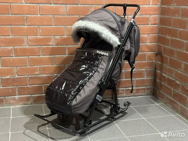 Санки коляска складные Vulpes