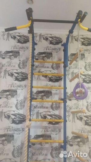 Детская шведская стенка деревянная