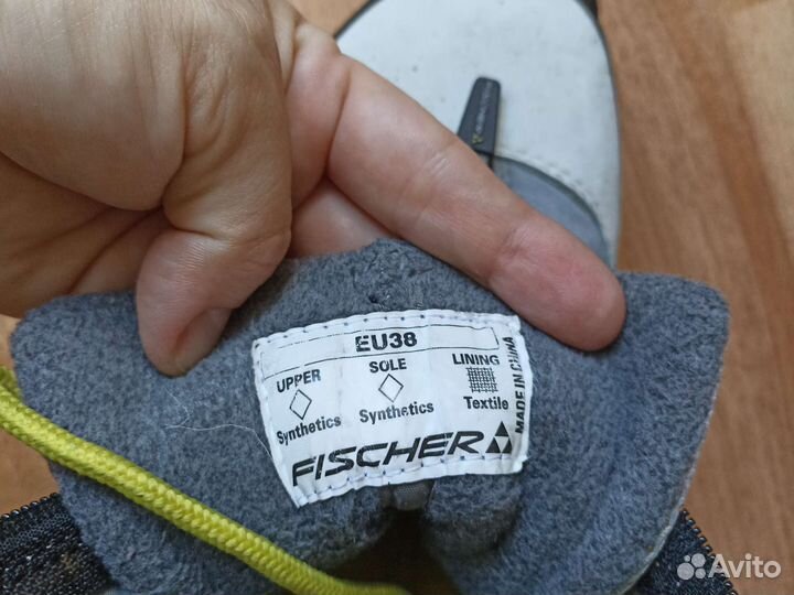 Лыжные ботинки fischer 38