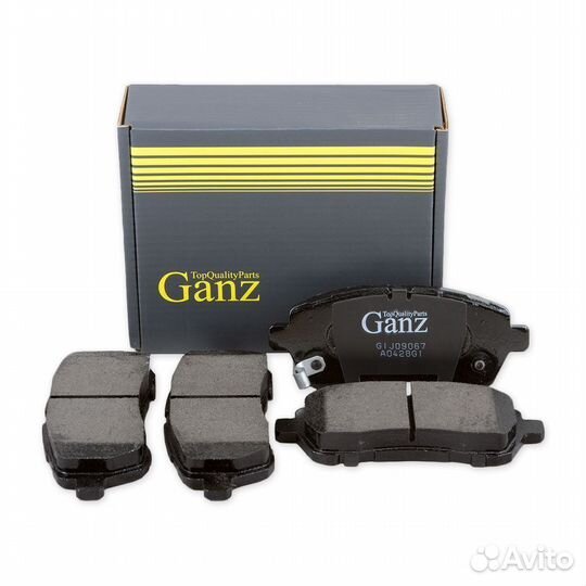 Колодки передние ford Fiesta 08