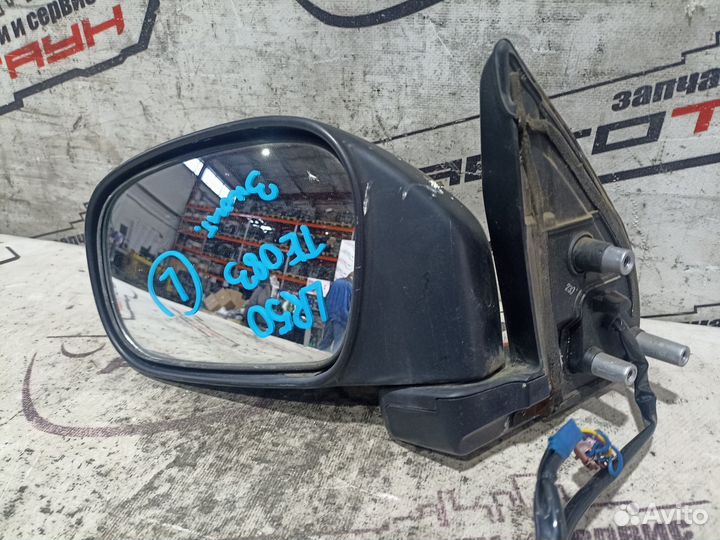 Зеркало nissan terrano LR50 LVR50 PR50 RR50 TR50 3 контакта левое 963020W205 некрашенный, BP3 TE083