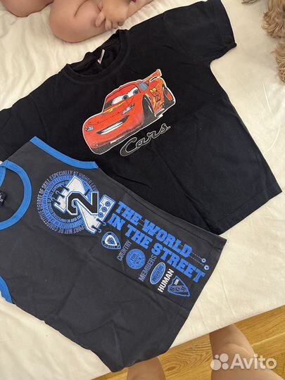 Вещи пакетом на мальчика 110 116