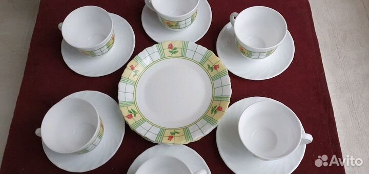 Сервиз чайный 18 предметов Luminarc Франция Новый