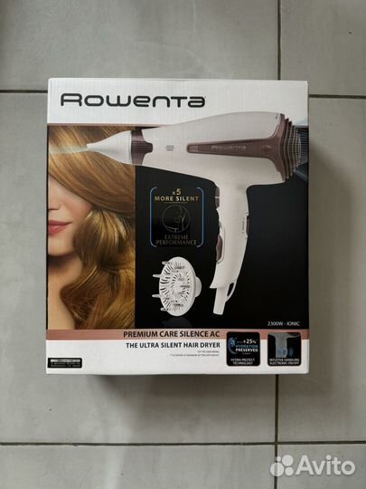 Фен rowenta silence ac