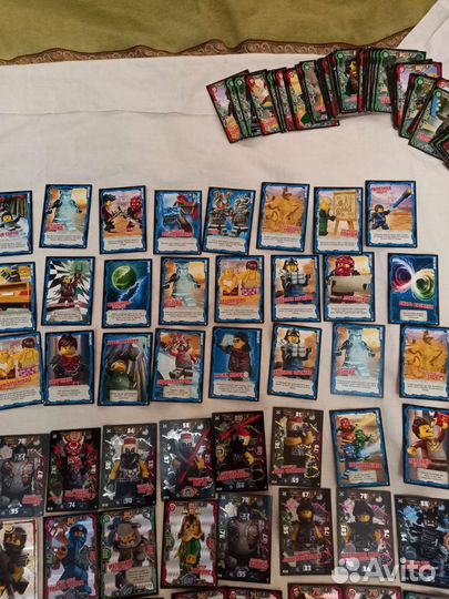 Карточки lego ninjago