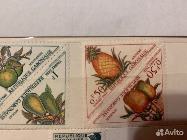 Почтовые марки республики Габон