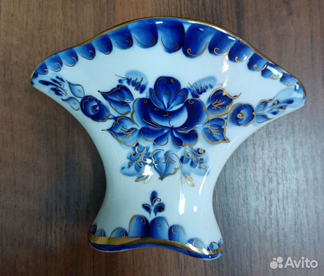 Салфетница гжель