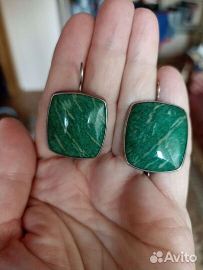 Винтажные украшения из амазонита