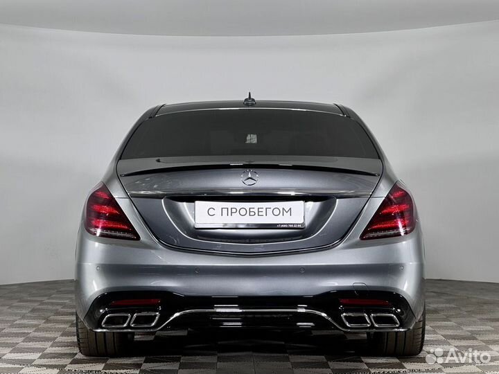 Mercedes-Benz S-класс 2.9 AT, 2017, 60 639 км