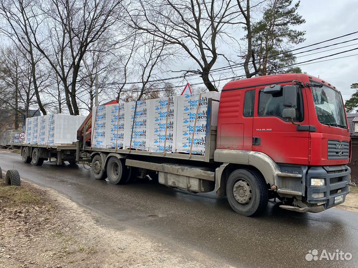 Пеноблоки с завода Бонолит