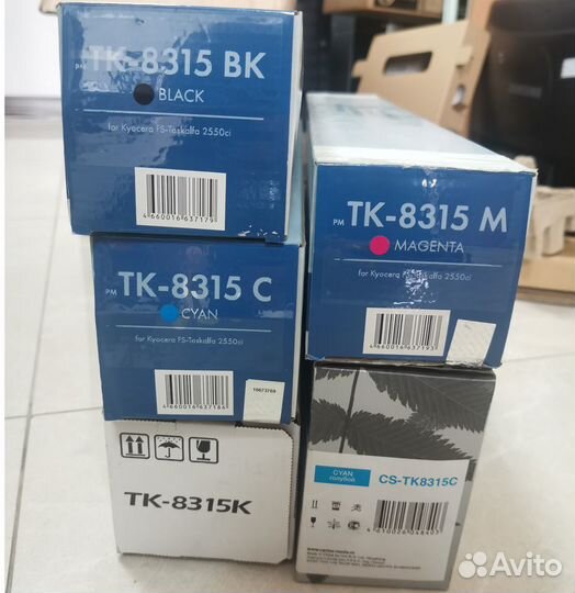 TK-8315 картриджи для kyocera taskalfa 2550ci