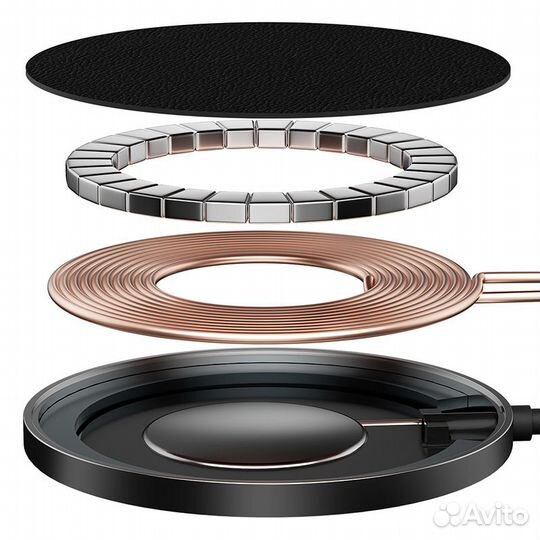 Беспроводная зарядка для iPhone 12/13 15W черная