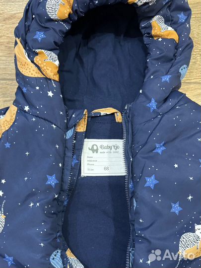 Комбинезон демисезонный 62 68