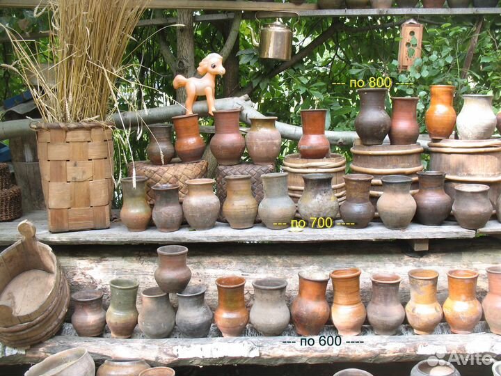 Крынка глиняная старинная кринка пр. и аренда