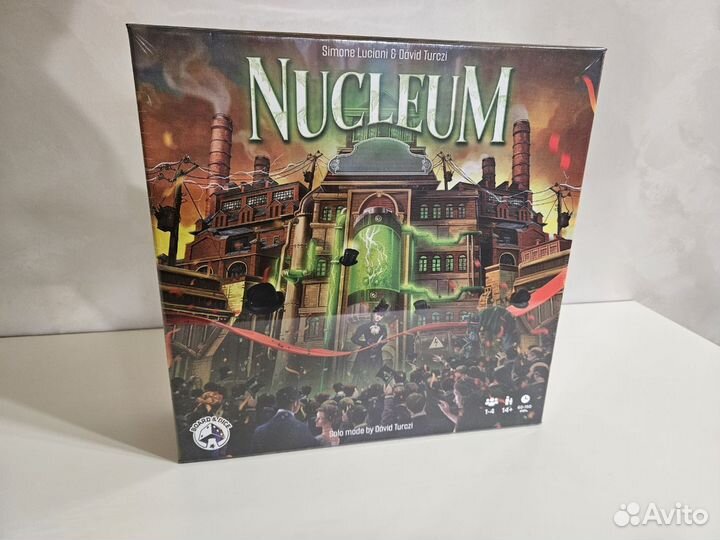 Nucleum настольная игра