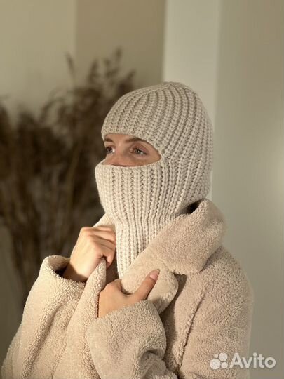 Шапка балаклава женская