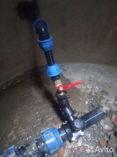 Сварка электросварными фитингами пнд трубы.Врезка