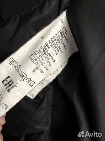 Пальто пуховое/пуховик