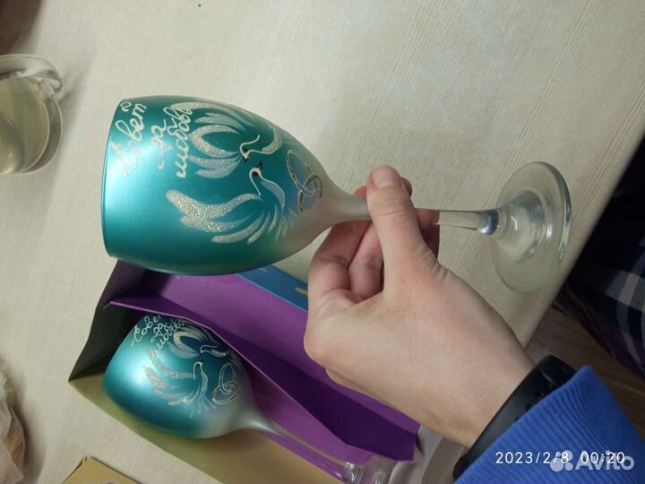 Свадебные бокалы