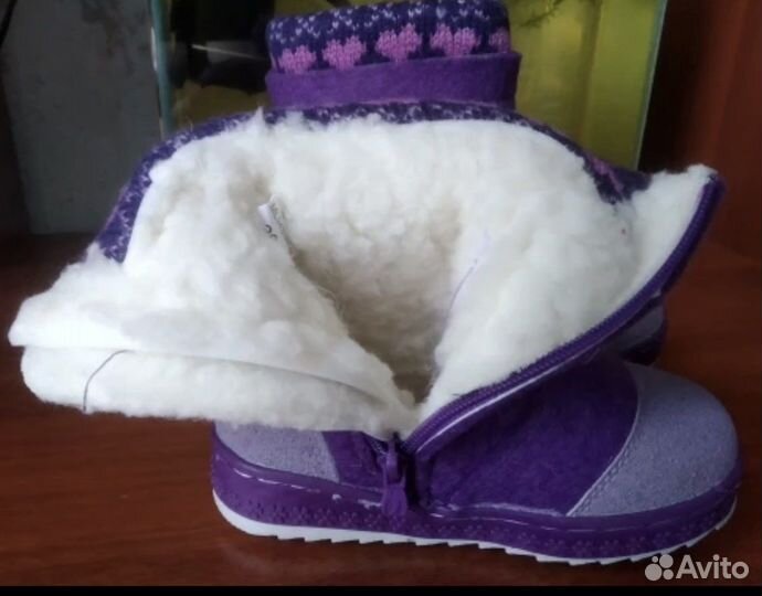 Сапоги зимние детские 26 размер