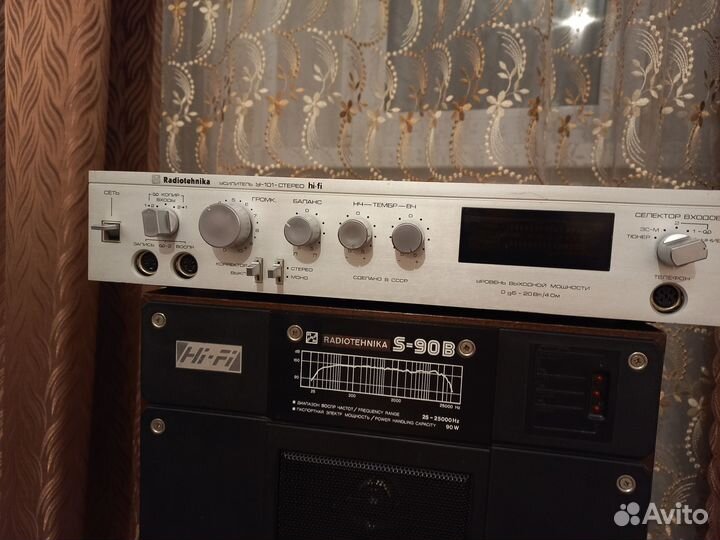 Усилитель радиотехника у 101