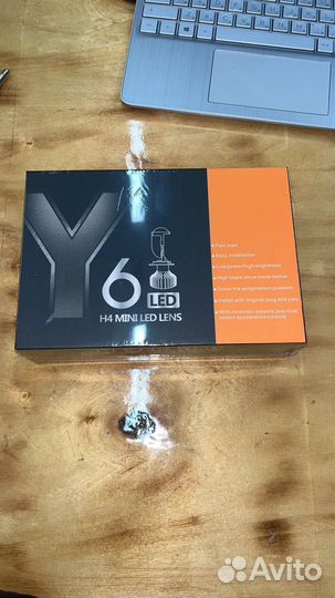 Led h4 с линзой оригинал