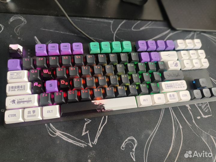 Игровая клавиатура red square keyrox tkl equinox