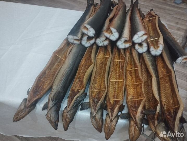 Угорь горячего копчения собственного производства