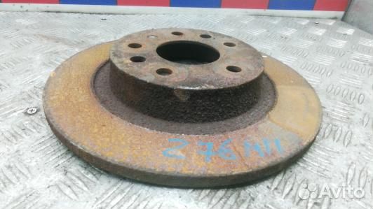 Диск тормозной задний opel vectra C (TEA14LR02)