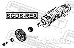 Шкив коленвала D20R sgdsrex Febest