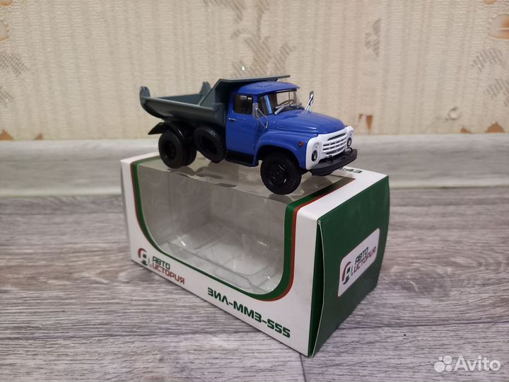 Модель ЗИЛ ммз 555 1.43 Автоистория