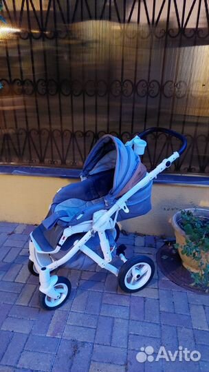 Коляска Adamex Barletta 2 В 1Люлька и прогулочная