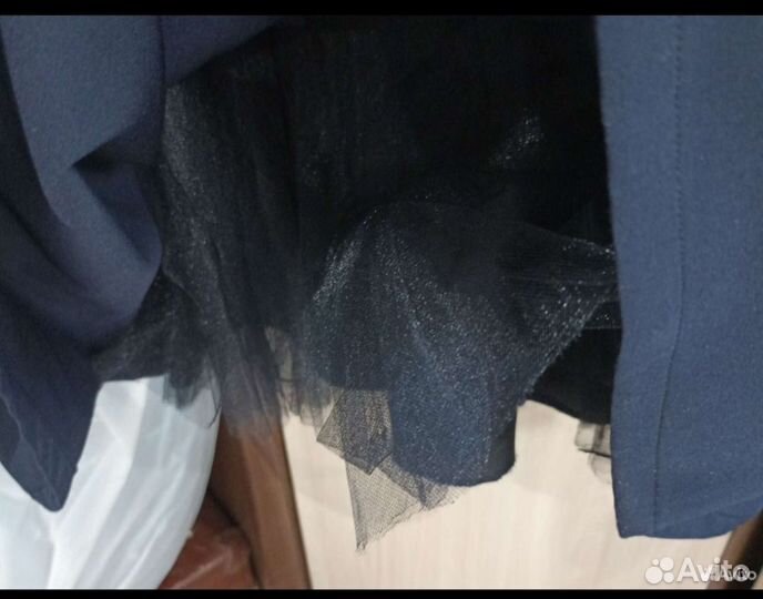 Сарафан синий