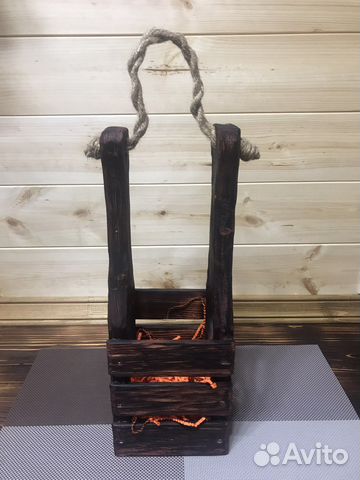 Ящик подарочный для вина. Упаковка подарков