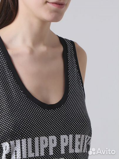 Майка с принтом Philipp Plein