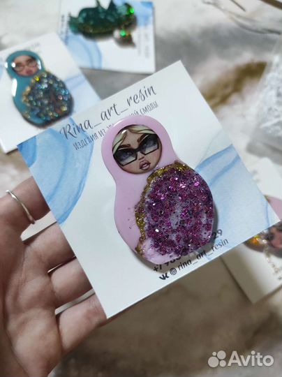 Брошки (на заказ)