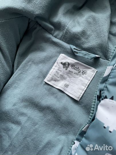 Комбинезон детский демисезон 68