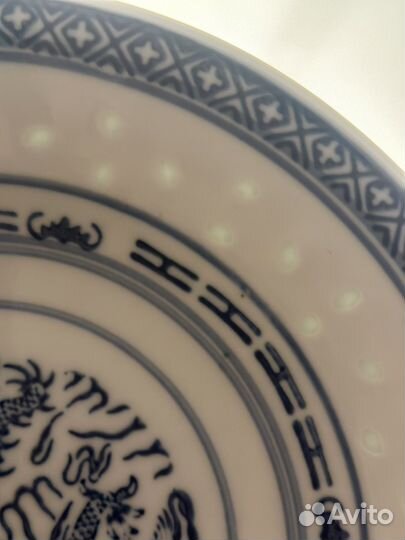 Тарелка рисовый фарыор Китай