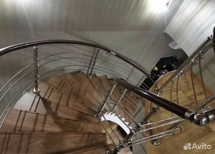 Пeрилa для лестниц / пopучни из нeржавейки